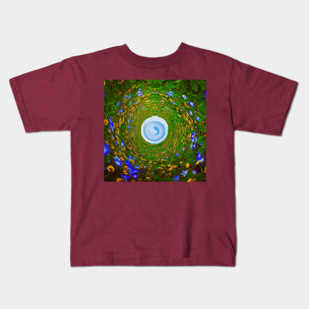 Flowers Kids T-Shirt by TURNerd